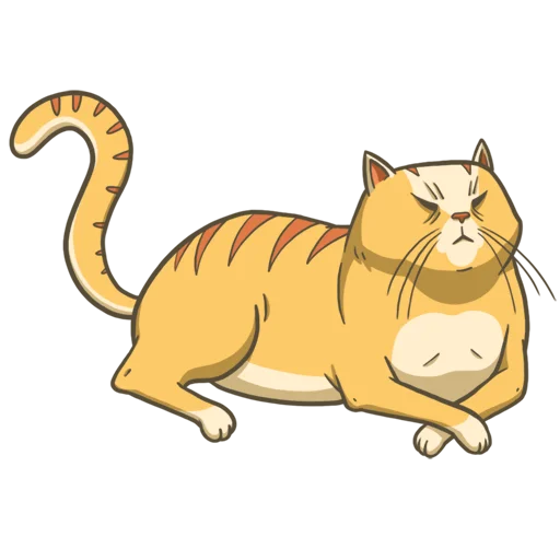 😑 Стикер «Random funny cats» для Telegram