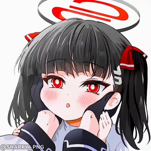 😇 Стикер «Anime chan» для Telegram