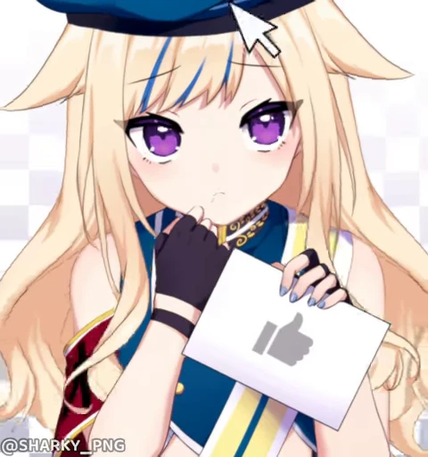 👍 Стикер «Anime chan» для Telegram