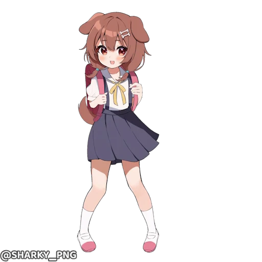 💃 Стикер «Anime chan» для Telegram