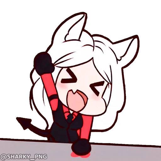 ❤️ Стикер «Anime chan» для Telegram