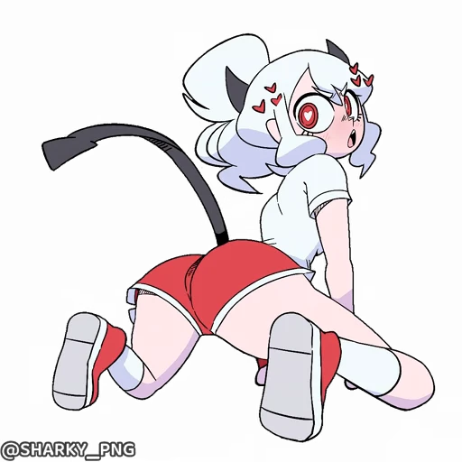 🍑 Стикер «Anime chan» для Telegram