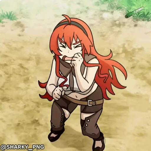 💢 Стикер «Anime chan» для Telegram