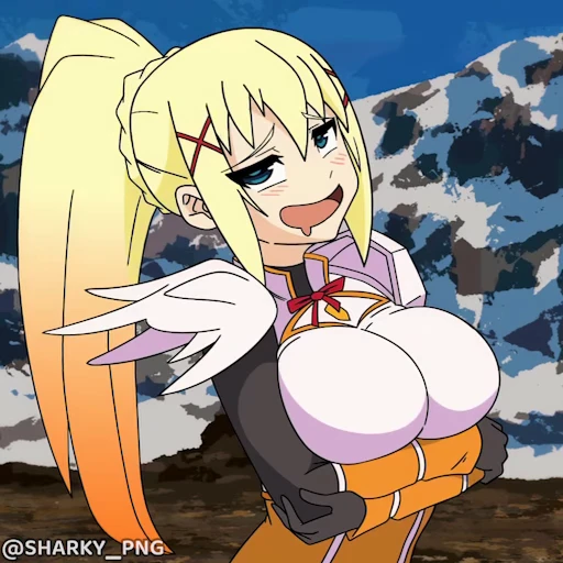 🤤 Стикер «Anime chan» для Telegram