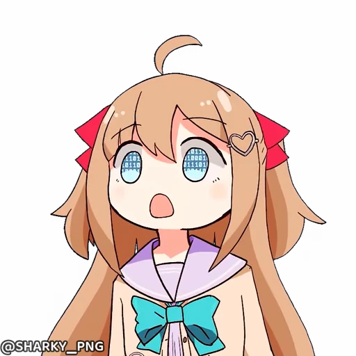 😼 Стикер «Anime chan» для Telegram