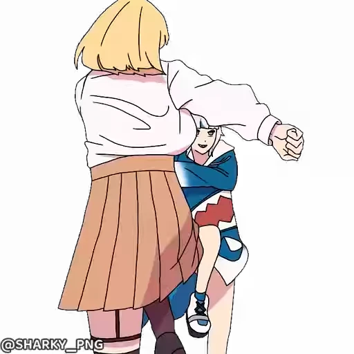 💃 Стикер «Anime chan» для Telegram
