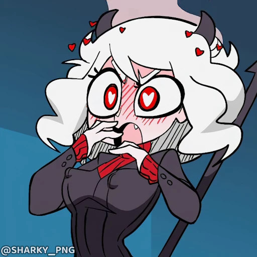 🥰 Стикер «Anime chan» для Telegram