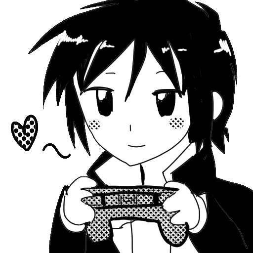 🎮 Стикер «ranfren bw» для Telegram