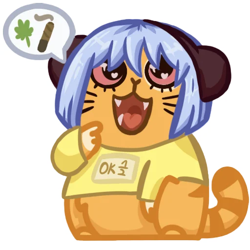 🥴 Стикер «коточелы RANFREN» для Telegram