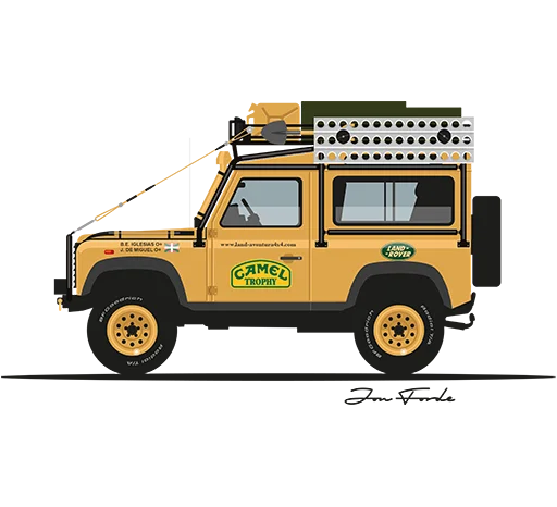 🚗 Стикер «Range Rover» для Telegram