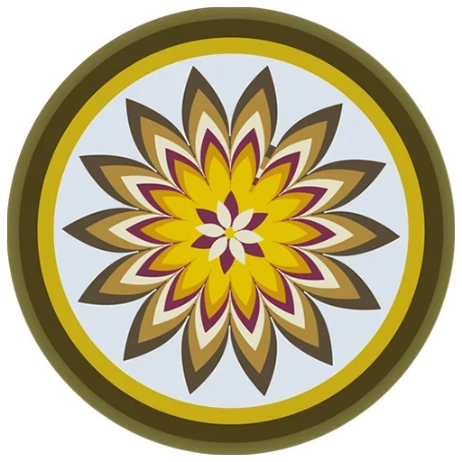 🎨 Стикер «Rangoli (alpona)» для Telegram
