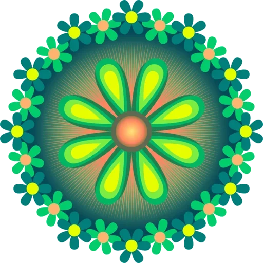 🎨 Стикер «Rangoli (alpona)» для Telegram