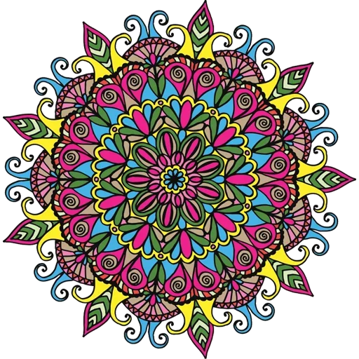 🎨 Стикер «Rangoli (alpona)» для Telegram
