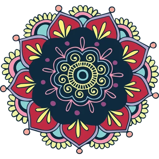 🎨 Стикер «Rangoli (alpona)» для Telegram
