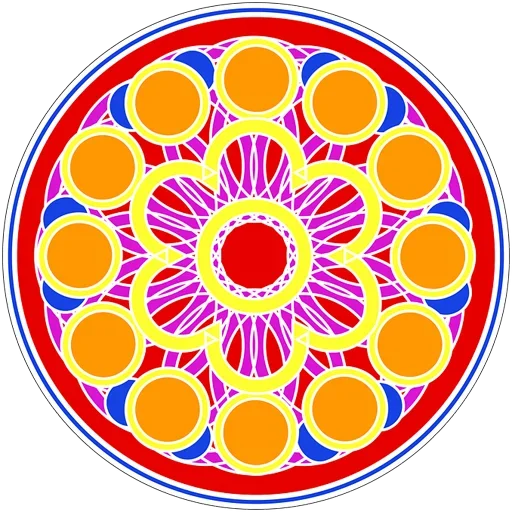 🎨 Стикер «Rangoli (alpona)» для Telegram