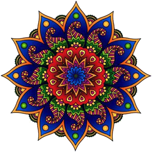 🎨 Стикер «Rangoli (alpona)» для Telegram