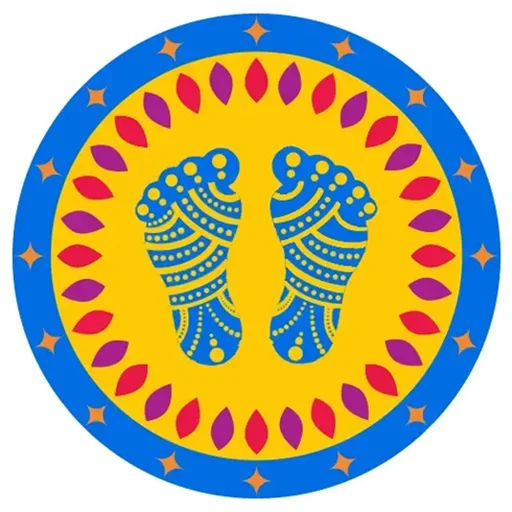 Стикерпак Rangoli (alpona) для Telegram
