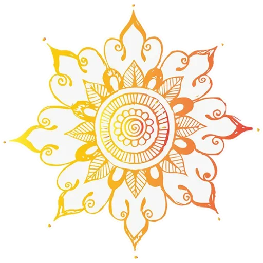 🎨 Стикер «Rangoli (alpona)» для Telegram