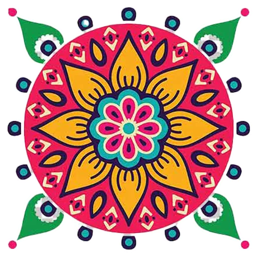🎨 Стикер «Rangoli ਰੰਗੋਲੀ» для Telegram