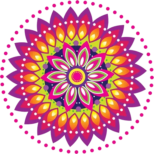 🎨 Стикер «Rangoli ਰੰਗੋਲੀ» для Telegram