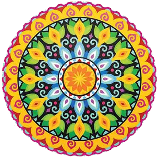 🎨 Стикер «Rangoli ਰੰਗੋਲੀ» для Telegram