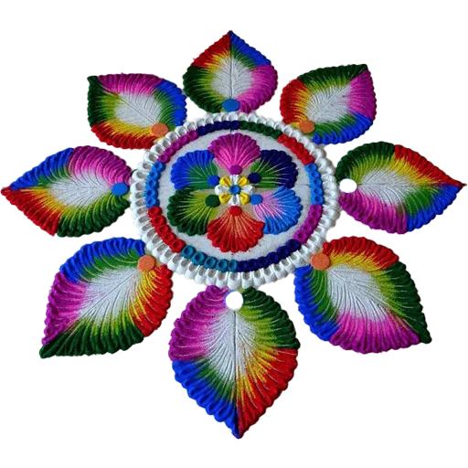 🎨 Стикер «Rangoli ਰੰਗੋਲੀ» для Telegram