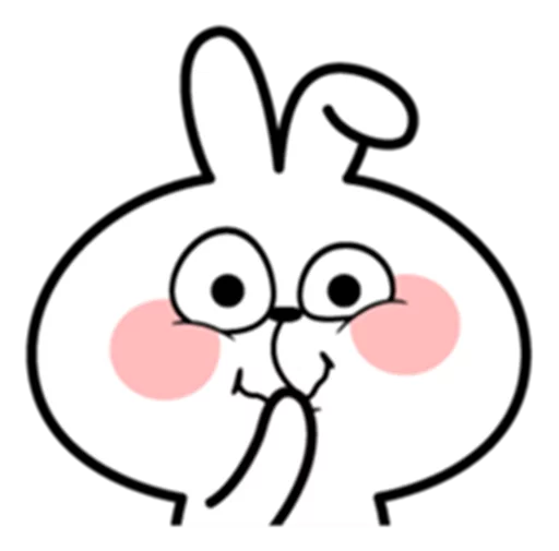 🙊 Стикер «Rani khargooshe» для Telegram