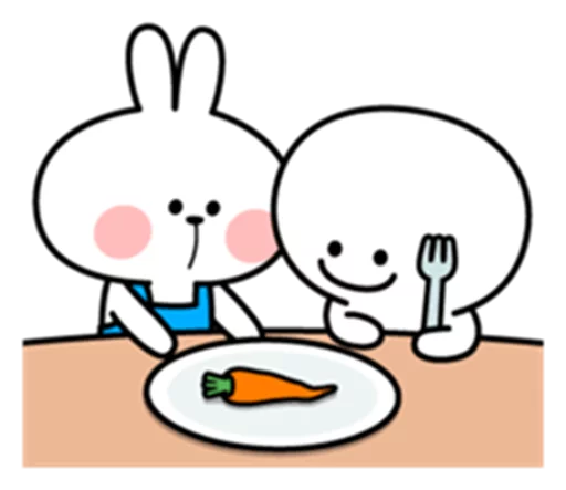 🍝 Стикер «Rani khargooshe» для Telegram