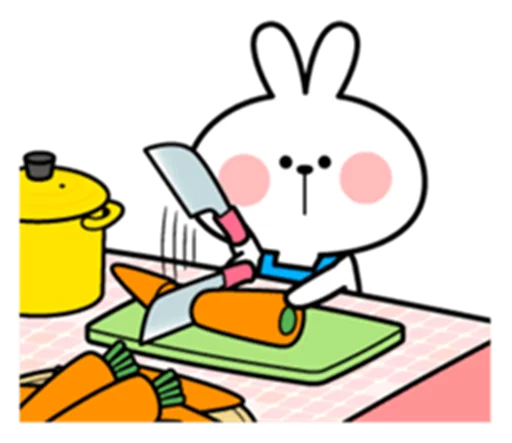 🔪 Стикер «Rani khargooshe» для Telegram