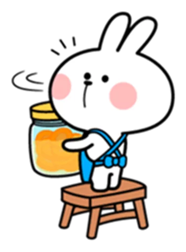 👀 Стикер «Rani khargooshe» для Telegram