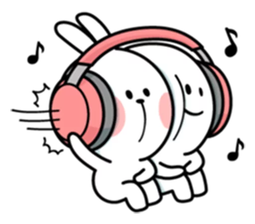 🎧 Стикер «Rani khargooshe» для Telegram
