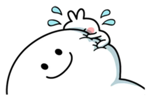 😭 Стикер «Rani khargooshe» для Telegram