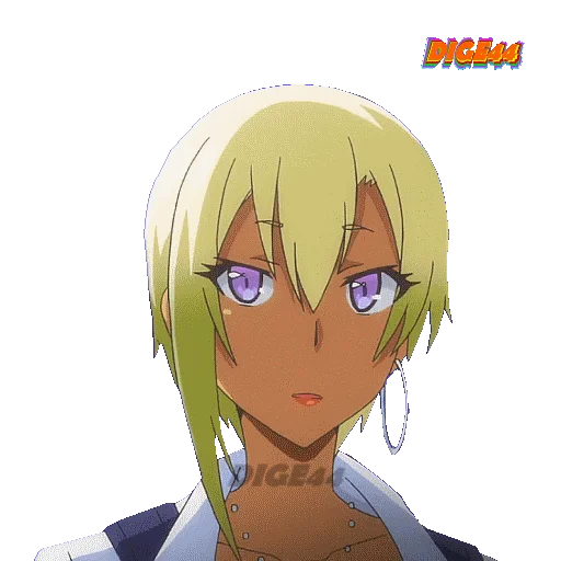 🫥 Стикер «My First Girlfriend Is a Gal» для Telegram