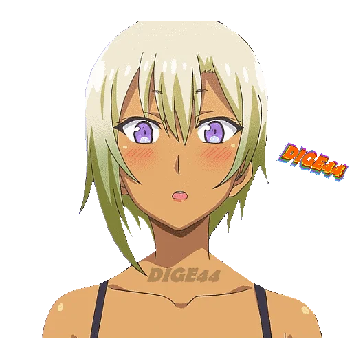 😊 Стикер «My First Girlfriend Is a Gal» для Telegram