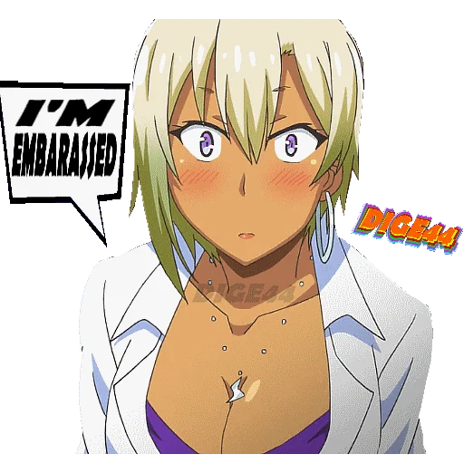 ☺️ Стикер «My First Girlfriend Is a Gal» для Telegram