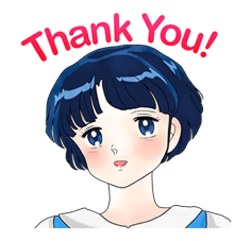 🙇 Стикер «Ranma 1/2» для Telegram