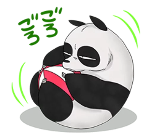 🐼 Стикер «Ranma 1/2» для Telegram
