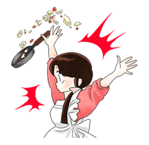 🍳 Стикер «Ranma 1/2» для Telegram