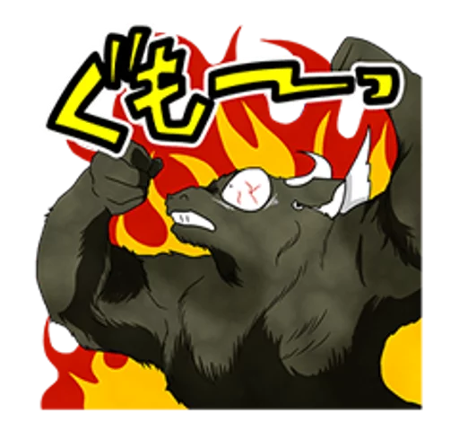 🐃 Стикер «Ranma 1/2» для Telegram