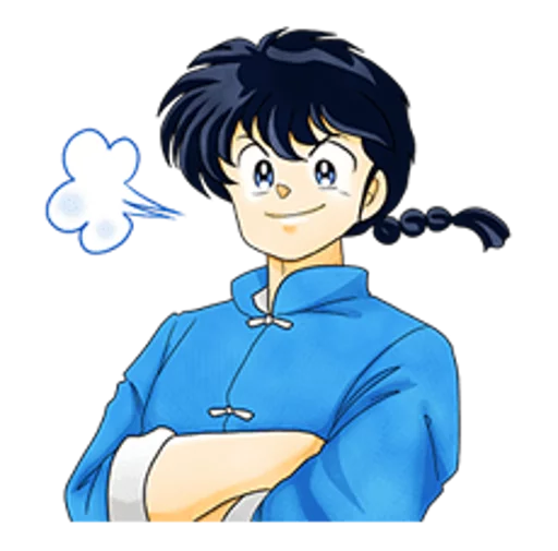 😏 Стикер «Ranma 1/2» для Telegram