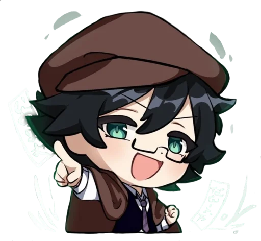 🤓 Стикер «Ranpo×Genshin» для Telegram