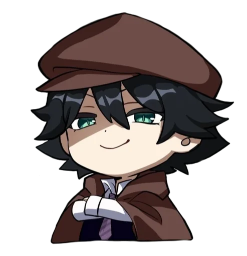 😈 Стикер «Ranpo×Genshin» для Telegram