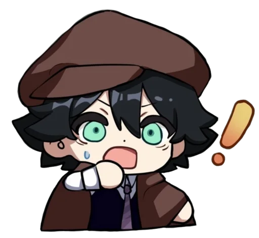 😰 Стикер «Ranpo×Genshin» для Telegram