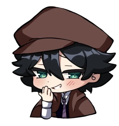 😏 Стикер «Ranpo×Genshin» для Telegram