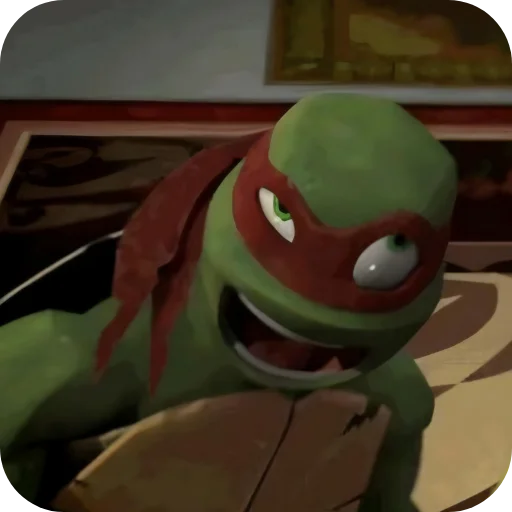 🐢 Стикер «Raphael» для Telegram