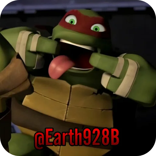 🐢 Стикер «Raphael» для Telegram