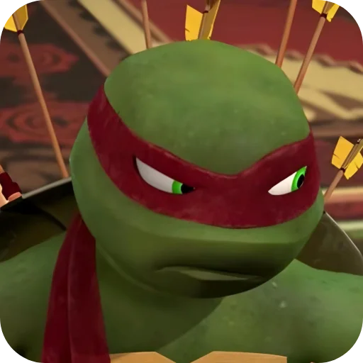 🐢 Стикер «Raphael» для Telegram