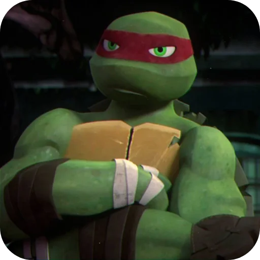🐢 Стикер «Raphael» для Telegram