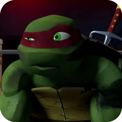 🐢 Стикер «Raphael» для Telegram