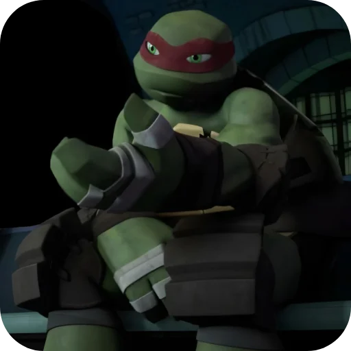 🐢 Стикер «Raphael» для Telegram